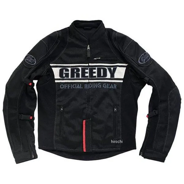 GRGNS053BK4 GNS-053 グリーディー GREEDY 春夏モデル クラシックスポーツメッシュジャケット 黒 4Lサイズ JP店