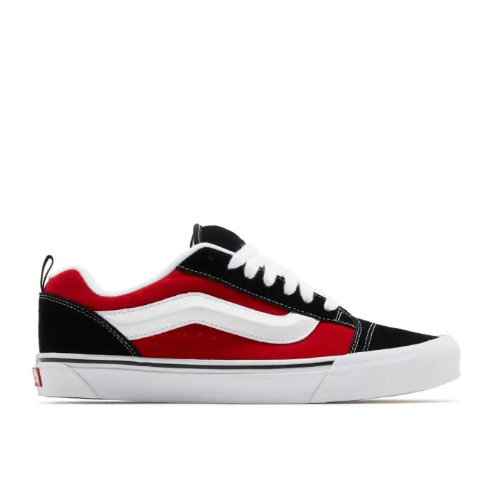 ヴァンズ Vans 【 Knu-Skool Black Red Men Red/True White 】 メンズ Red 赤・レッド 白色 ホワイト