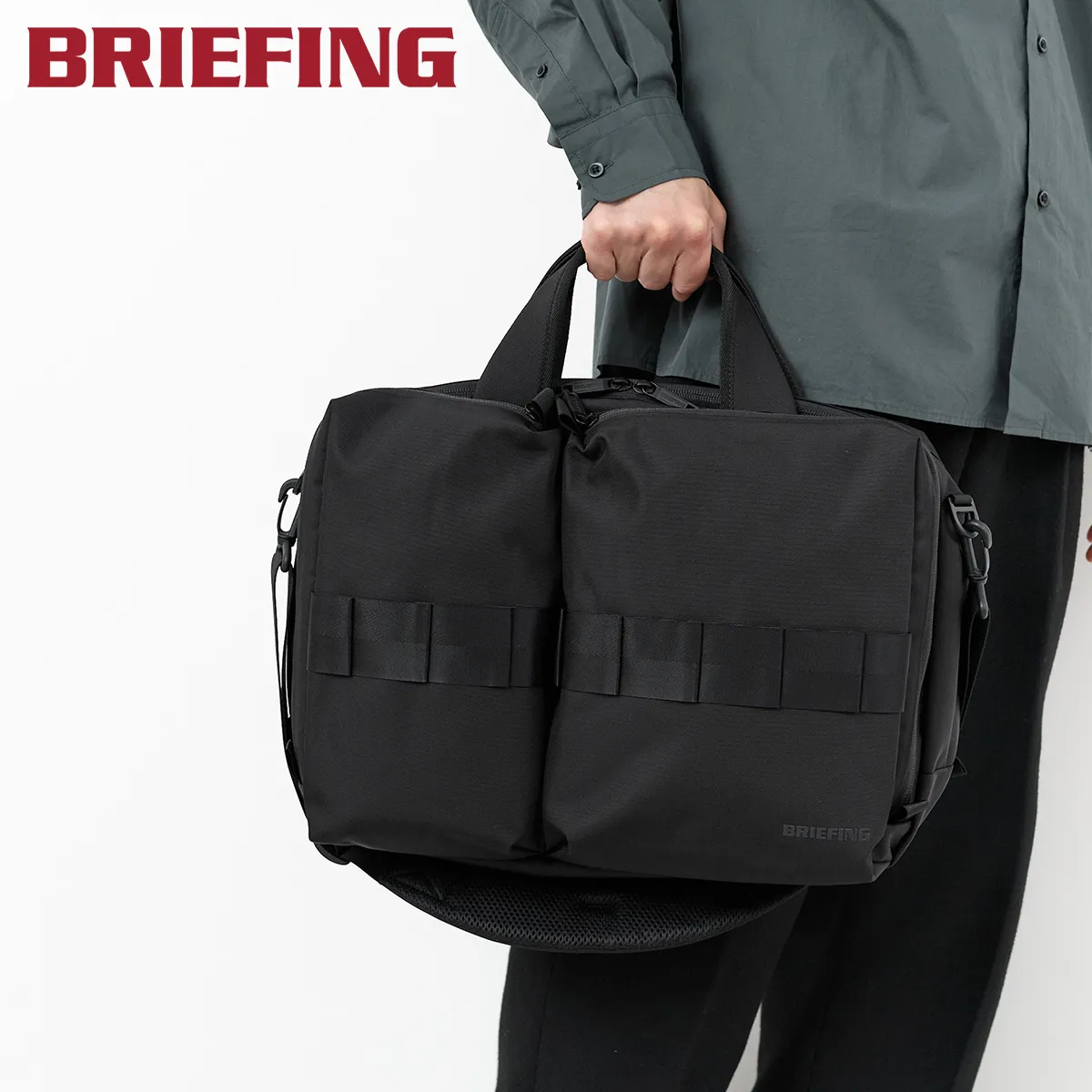 ブリーフィング 選べるプレゼント付 BRIEFING ブリーフィング SOLID WAVE LINER ブリーフケース BRA233B02