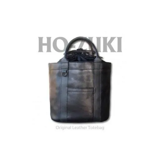 ふるさと納税 カバン トートバッグ 茨城県 ひたちなか市 Ciwau leathers 鬼灯 Ho-zuki トートバッグ 炭焼ブラック