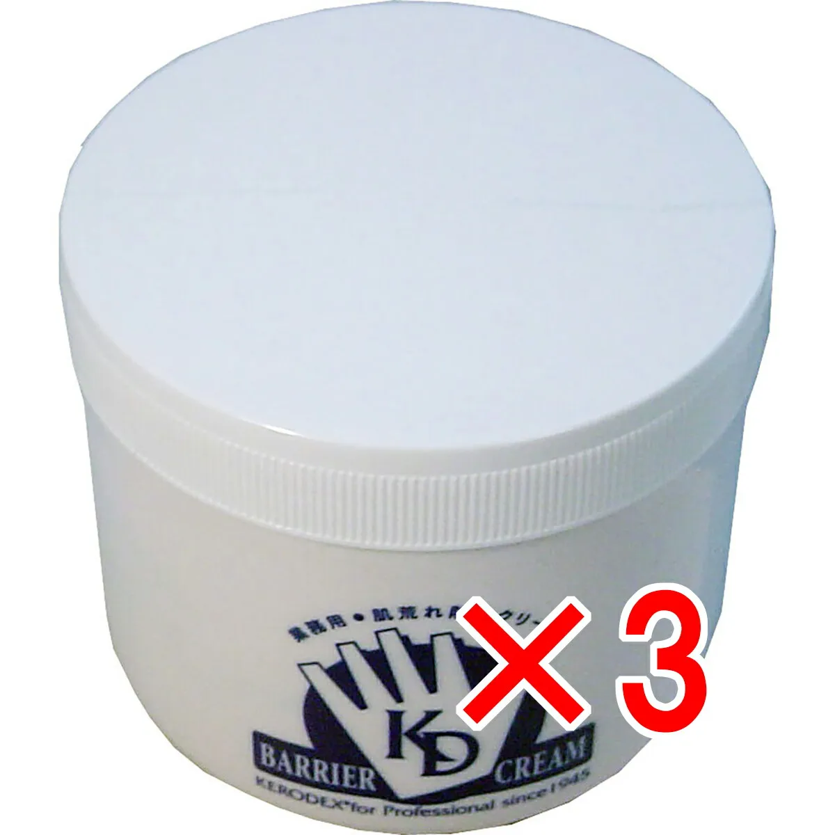 【 まとめ買い3個セット 】 ケロデックス クリーム ジャータイプ 500g 【 送料無料 】