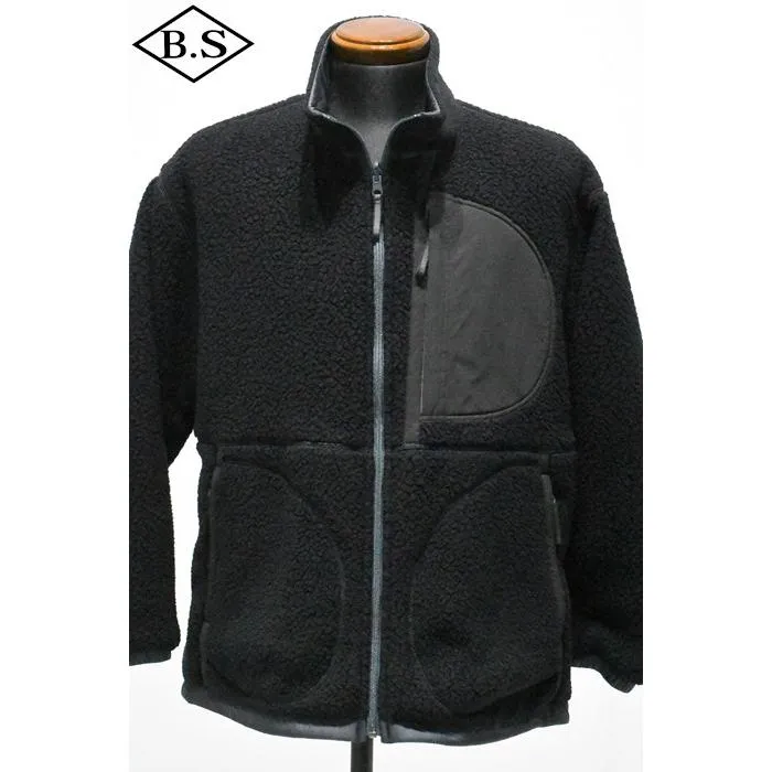 ポータークラシック PORTER CLASSIC アウター FLEECE LINER NYLON ZIP UP JACKET (POLARTEC) / WEATHER MJ CONNECTION BLACK