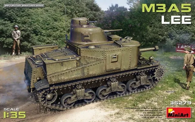 【送料無料】 ミニアート 1/35 WW.II アメリカ軍 M3A5リー プラモデル MA35279