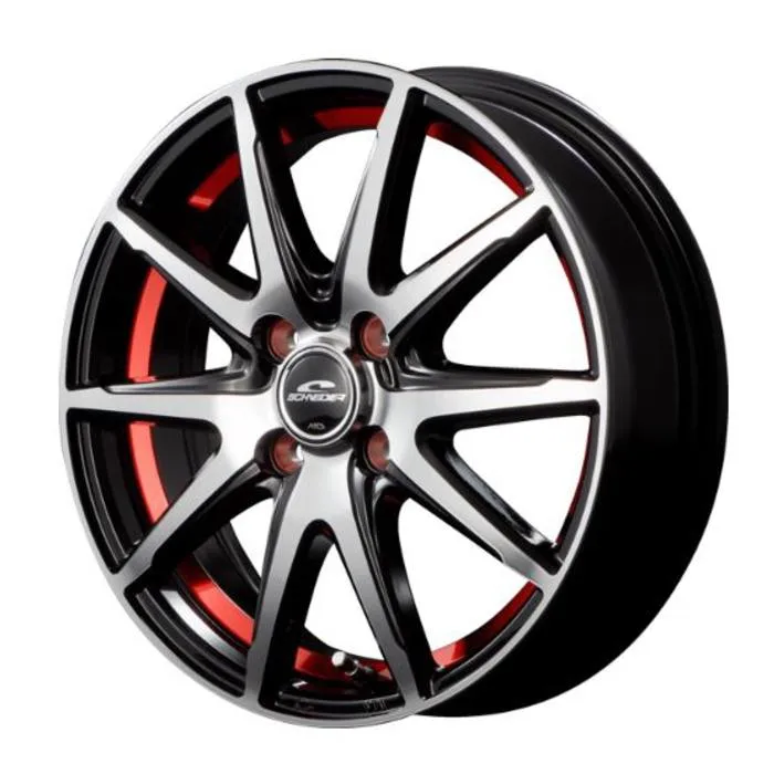 業販品 TOYO OBSERVE GIZ3 175/60R16 82Q SCHNEIDER RX-02 ブラックポリッシュ/レッド 16インチ 6J+42 4H-100 冬用 4本