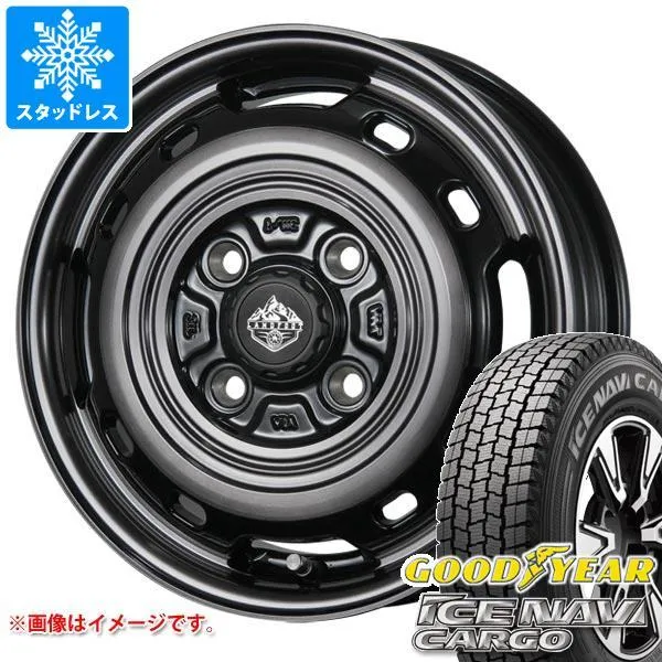 ハイゼットカーゴ S320系用 スタッドレス グッドイヤー アイスナビカーゴ 145/80R12 80/78N (145R12 6PR相当) ランドフット XFG