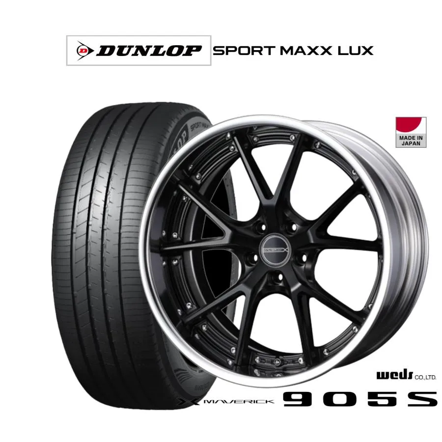 サマータイヤ ホイール4本セット ウェッズ マーベリック 905S ダンロップ SPORT MAXX LUX 255/40R19