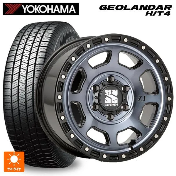 送料無料 サマータイヤホイール 4本セット 265/70R17 116H XL ヨコハマ ジオランダー HT4 G062 正規品 エムエルジェイ エク