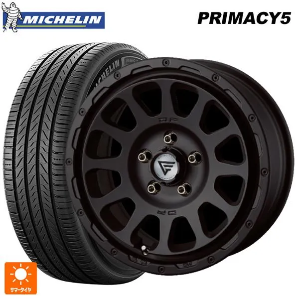 送料無料 サマータイヤホイールセット 205/60R16 96W XL ミシュラン プライマシー5 正規品 エクシズルライン デルタフォース オーバル