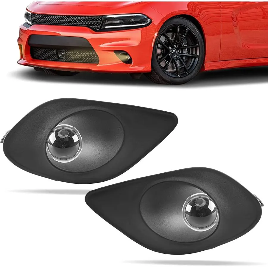 【並行輸入品】 DLAA Fog Lights For Dodge Charger 2018 2019 2020 2021 Front Fog Lam