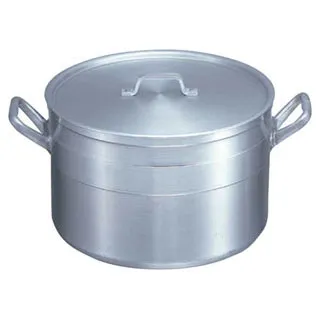KO 半寸胴鍋［ハンドル溶接止］ 27cm【 ずんどう ラーメン 半寸胴鍋 おすすめ おでん用 鍋 寸胴型 ずんどうなべ 人気の鍋 寸胴 業務用 半寸胴鍋 ラーメン用 鍋 ずん胴 おでんの鍋 寸胴なべ スープ 寸胴 スープ鍋 業務用鍋 カレー スープ用鍋 】【メイチョー】