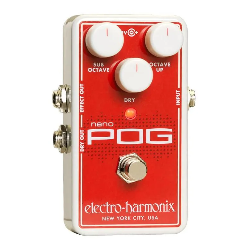 electro-harmonix / Nano POG Polyphonic Octave Generator ポリフォニック・オクターブ・ジェネレーター (国内正規品)(YRK)