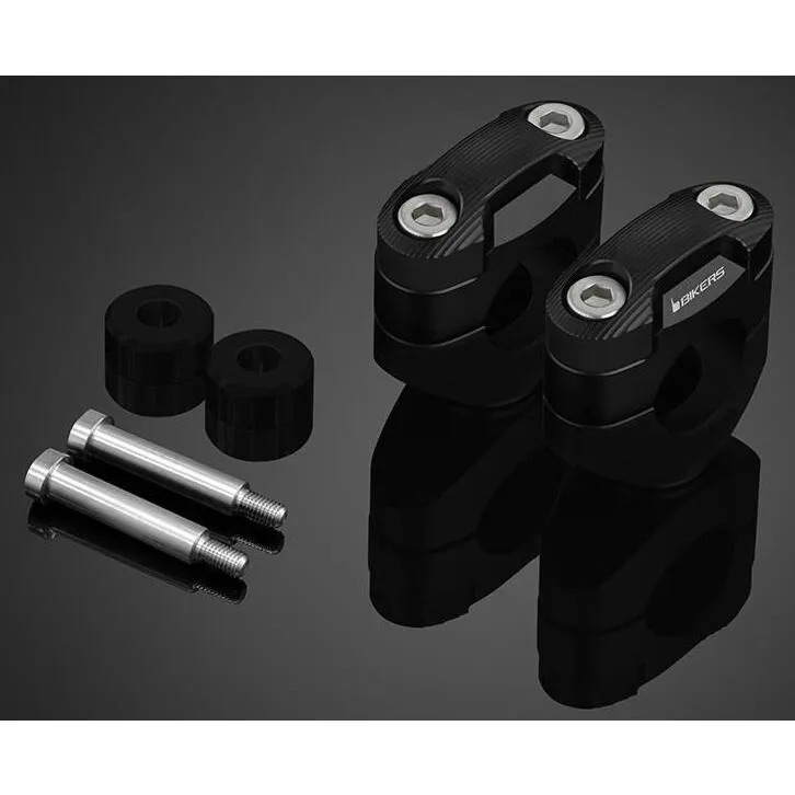 BIKERS バイカーズ ハンドルクランプセット (Φ28.6mm) カラー：バイカーズゴールド CB500F CB650F HONDA ホンダ ハンドルバークランプ ハンドル周辺パーツ