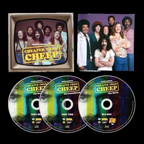 チーパー・ザン・チープ<2CD+ブルーレイ・エディション>(限定盤) ／ フランク・ザッパ (CD)