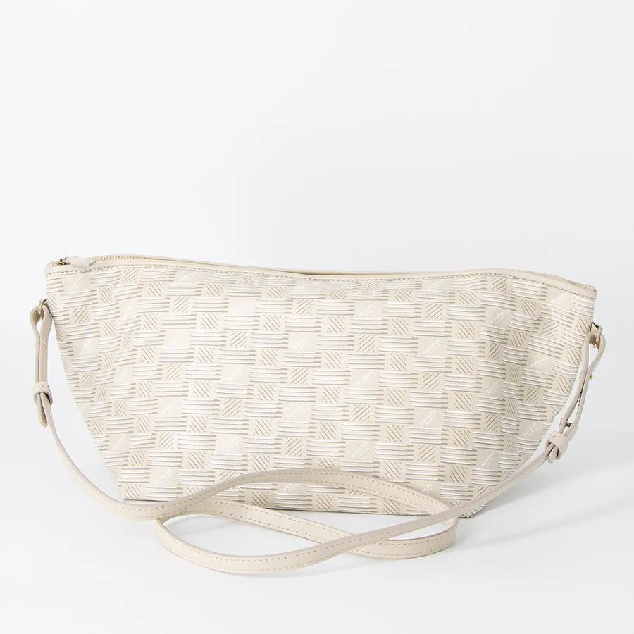 【2%OFFクーポン有り】モロー MOREAU ショルダーバッグ ANTOINE JOUR 1882 CRNA CREAM/NATURAL