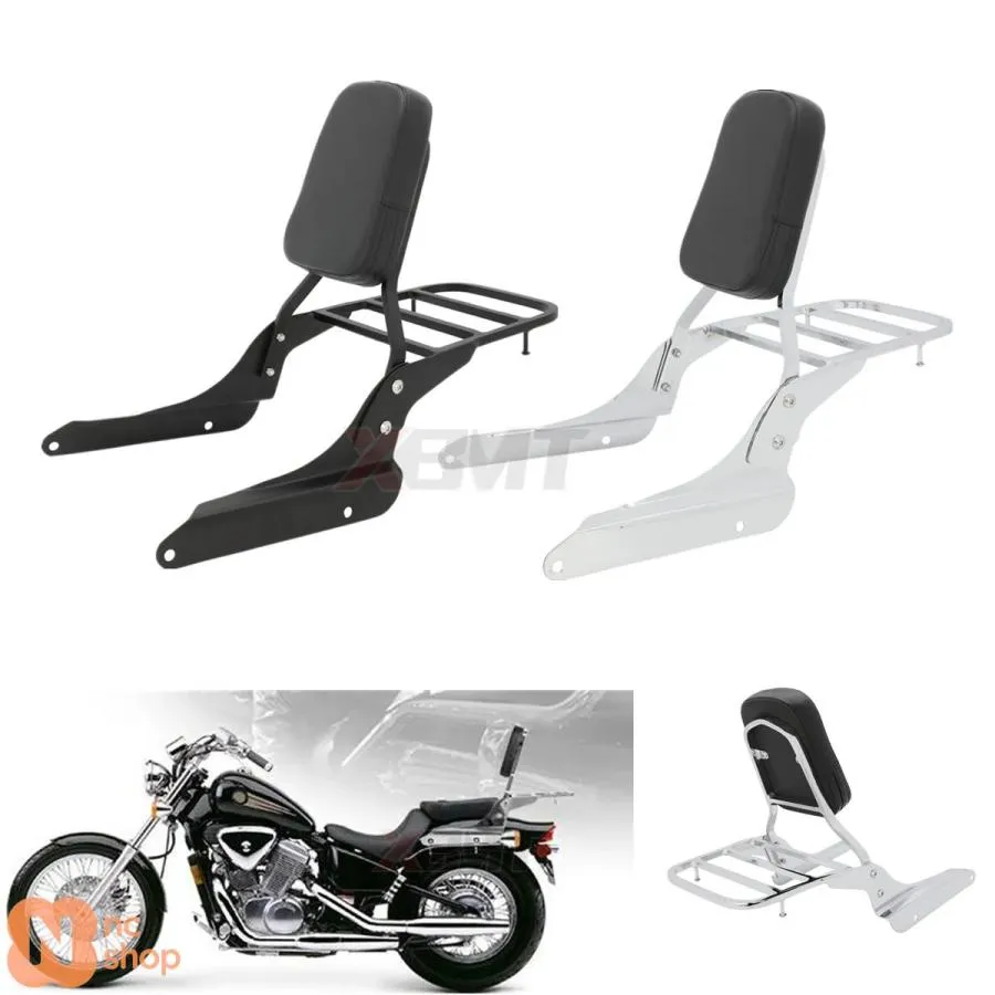 【並行輸入品】ホンダシャドウVLX600 VT600 1999-2007 バックレスト シシーバー ラゲッジラック