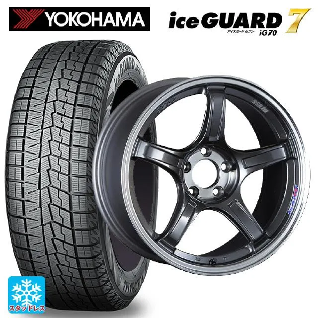 トヨタ カローラ スポーツ(210系)用 2025年製 215/45R17 87Q ヨコハマ アイスガード7(IG70) SSR GT X03