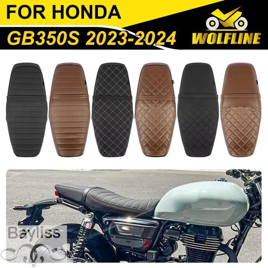 【並行輸入品】WOLFLINE-1-Pieceホンダ用サドルパッド フロントリアシートクッション gb350s 2023-2024