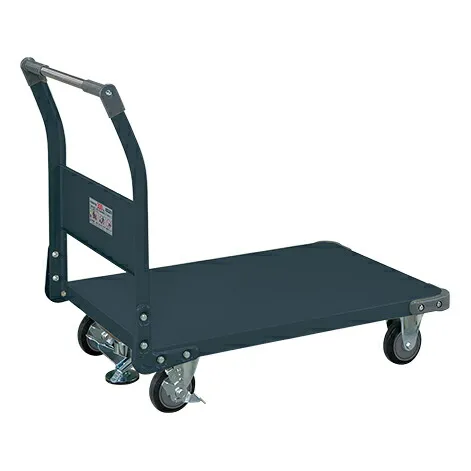 【直送】サカエ(SAKAE) 特製四輪車（４００ｋｇタイプ・フロアストッパー付） TAN-55NUFD