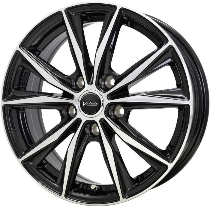 業販品 BRIDGESTONE BLIZZAK VRX3 215/65R15 96Q Valette Sting ブラックポリッシュ 15インチ 6J+43 5H-100 冬用 4本