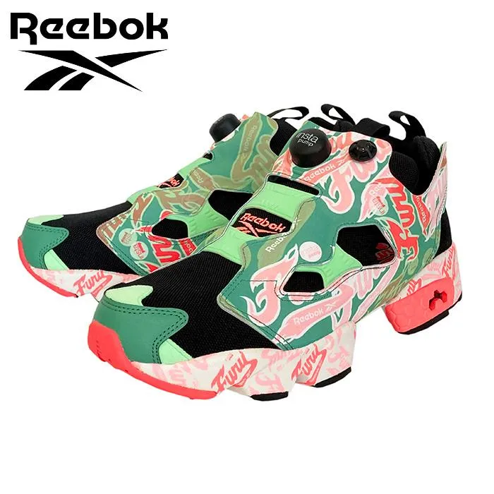Reebok リーボック インスタポンプ フューリー 94 スニーカー INSTAPUMP FURY 94 100239571 ブラック アップグレードグリーン Over Branded Pack 正規取扱店