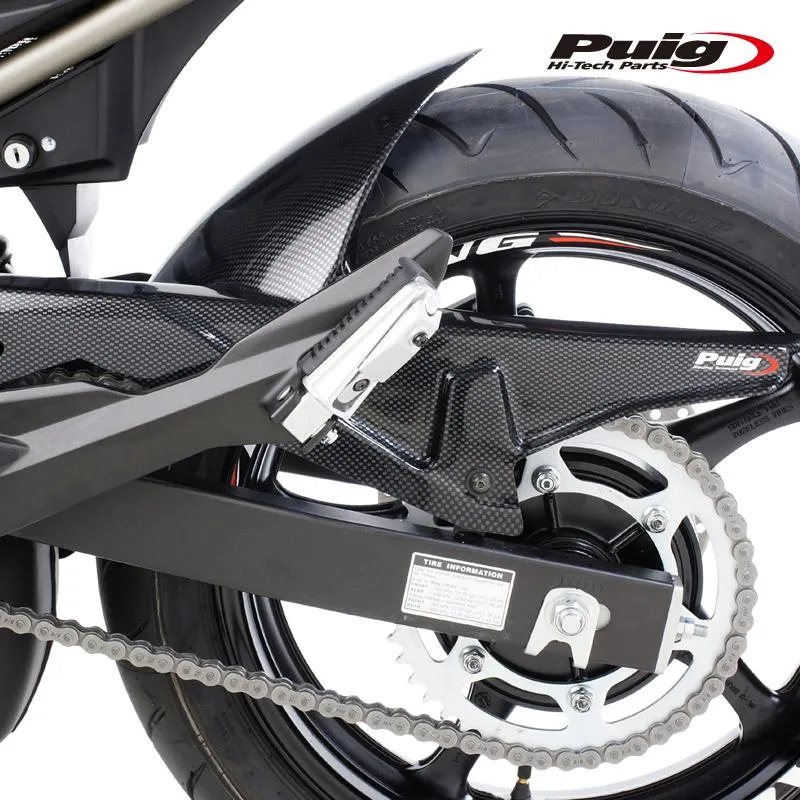 XJ6 ディバージョン DIVERSION F Puig 5035C プーチ リアフェンダー バイク カスタム パーツ カーボンプリント
