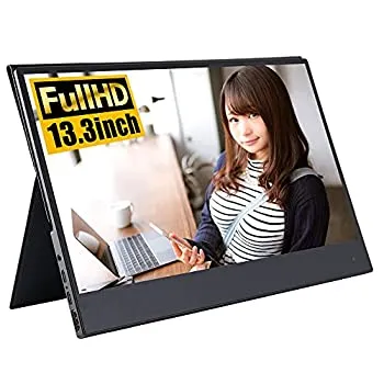 【中古】［状態良好］モバイルモニター フルHD タッチ機能 13.3インチ  WT-133BT-BK 安心の日本企業 WINTEN USB Type-C HDMI（ミニ） タッチパネル モバイルディスプ