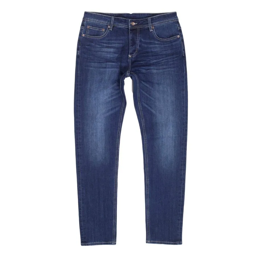 【並行輸入品】RMC PANTS メンズ US サイズ: 34 カラー: ブルー RMC Red Monkey Slim Denim Jeans