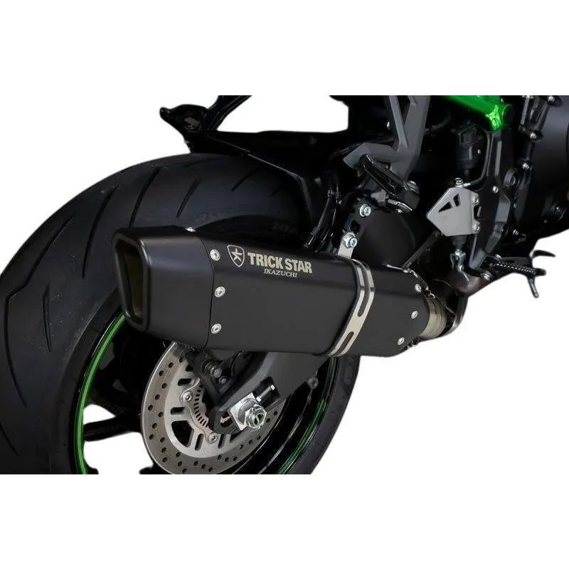 TRICKSTAR トリックスター 政府認証スリップオンマフラー IKAZUCHI タイプ：IKAZUCHIブラックエディション CBR400R HONDA ホンダ スリップオンマフラー