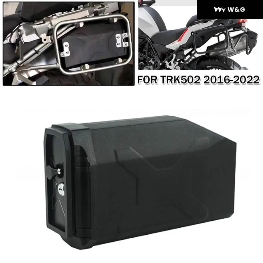 並行輸入品 オートバイ バイク ツール ボックス ケース 5L 左側 BENELLI TRK502 X 2016-2019-22