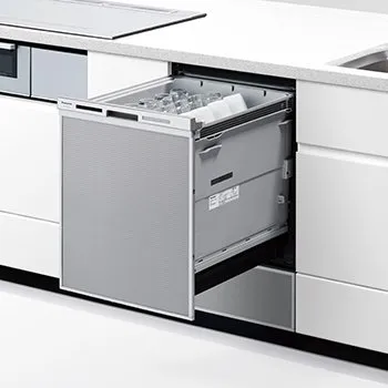 食器洗い乾燥機  パナソニック製（Panasonic）NP-45MD9S   幅45cm  ディープタイプ  M9シリーズ  【パネル材別売】