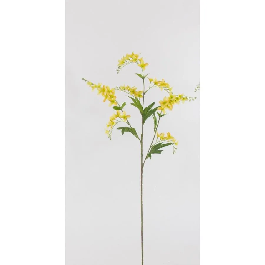 造花 ビダヤコム アーチフラワースプレー イエロー V24118-004Y 12本 造花 花材「あ行」 その他「あ行」造花花材