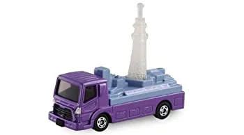 【中古-非常に良い】 テコロジートミカ 東京スカイツリータウンジオラマ運搬トラック イルミネーションパープル TOMYソラマチトミー
