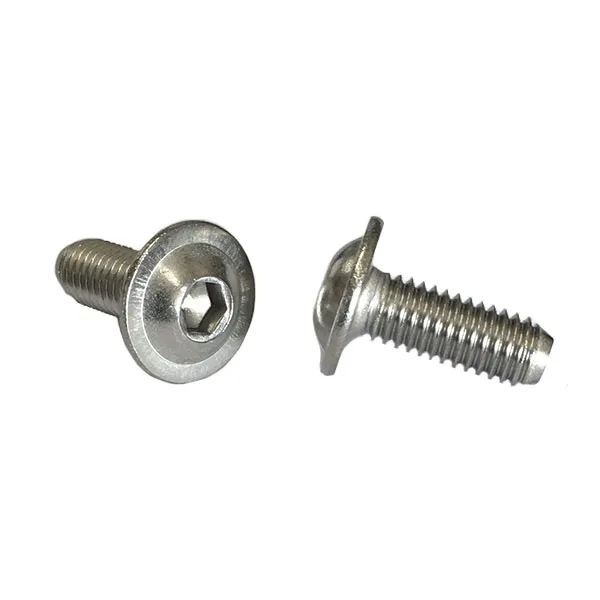 M5X15  ﾌﾗﾝｼﾞﾎﾞﾀﾝCAP 鉄(SCM435) 三価ﾌﾞﾗｯｸ
