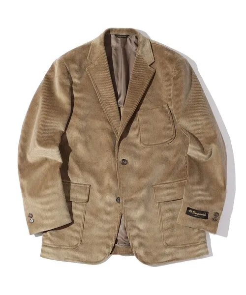 ジャケット テーラードジャケット Southwick: CAMBRIDGE ブリスベンモス コーデュロイ ジャケット メンズ