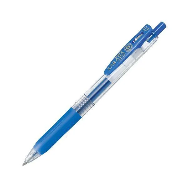 (まとめ) ゼブラ ゲルインクボールペン サラサクリップ 0.7mm ペールブルー JJB15-PB 1本 〔×100セット〕 代引不可