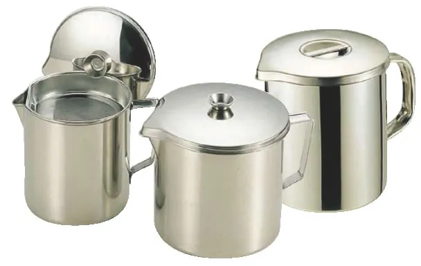 SA18-8ｵｲﾙﾎﾟｯﾄ 3L 【業務用油缶】【フライヤー】【網】【18-8ステンレス】【Ω】【油受け】【カス取り】【業務用】