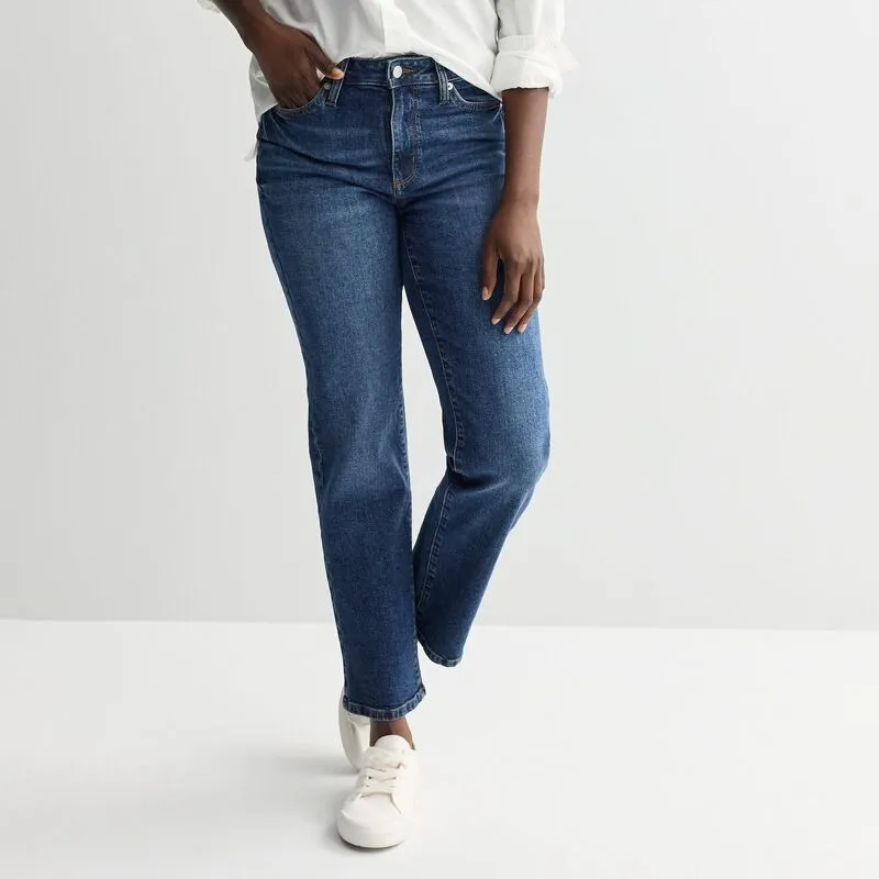 ソノマ レディース ボトムス デニムパンツ ジーンズ Womenonoma Goods For Life High Rise Straight Jeans Dark Wash