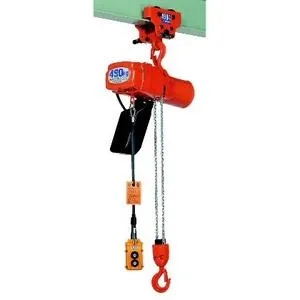 【ポイント10倍】【直送品】 象印 プレントロリ結合式小型電気チェーンブロック αHWP-01 揚程6m (AHWP-K1060) (100kg 二速選択型) 【大型】