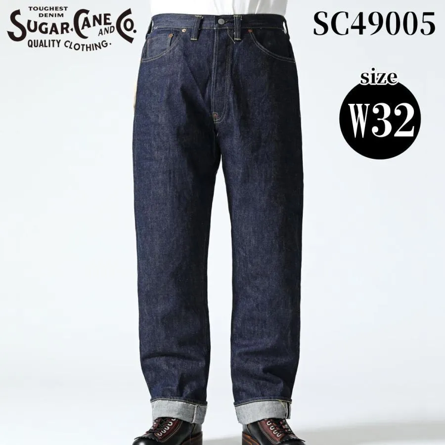 SUGAR CANE シュガーケーン SC49005 Super “Denim” Collectibles #05 14.25oz. BLUE DENIM WAIST OVERALLS “1942” MODEL ジーンズ 大戦モデル サイズ：W32