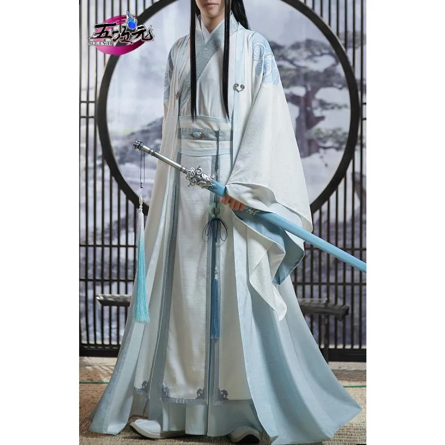猫屋小舗 魔道祖師 公式衣装 コスプレ 藍忘機 成年ver ※  靴 琴 剣 追加可