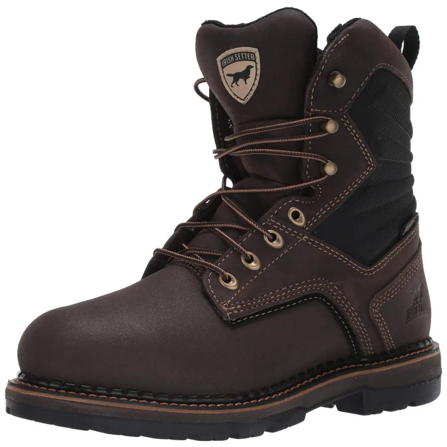 【並行輸入品】Irish Setter Work Men's Lace up Mid Calf Boot, Brown, 8.5 Wide