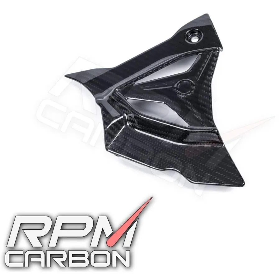 RPM CARBON アールピーエムカーボン ドライブスプロケットカバー S1000RR 仕上げ：ツヤなし / 仕様：綾織 S1000R M1000RR BMW スプロケットカバー 外装