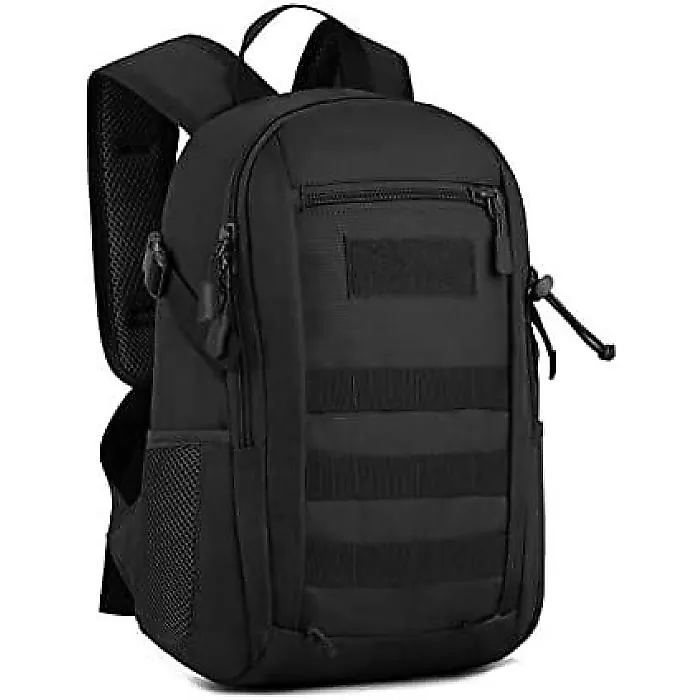 HUNTVP 10L/20Lミニデイパック ミリタリーMOLLEバックパック「ランドセル」装備タクティカルアサルトパックバッグ クライミングキャンプトレッキング用夏休スペシャル