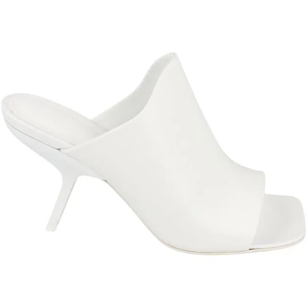 Ferragamo フェラガモ レディース スニーカー Ferragamo Era Mules Wide White (Women's) 【サイズ US_5.5(22.5cm)】