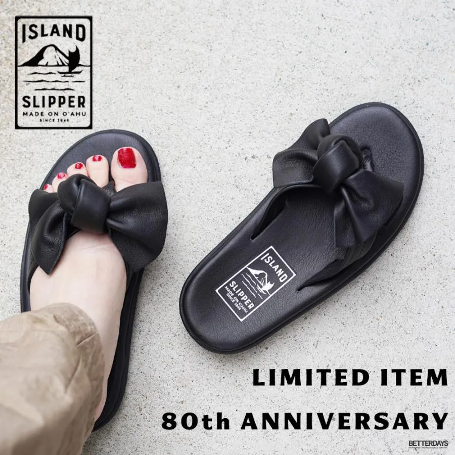 【26SS 予約】サンダル ビーチサンダル レディース アイランドスリッパ リボン レザー 80周年 ISLAND SLIPPER  RIELANI II  PB202RIE RIE HOSOI【国内正規品】