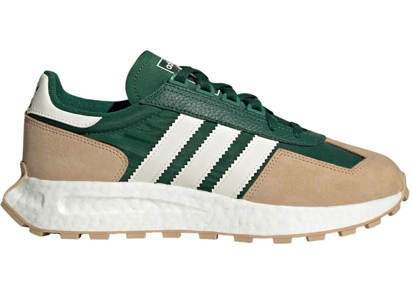 アディダス 緑 グリーン コア 白色 ホワイト マジック ベージュ スニーカー メンズ ADIDAS RETROPY E5 DARK GREEN CORE WHITE MAGIC BEIGE / DARK GREEN CORE WHITE MAGIC