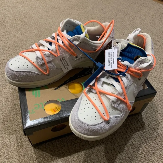 28.5cm Nike × off-white Dunk low 19