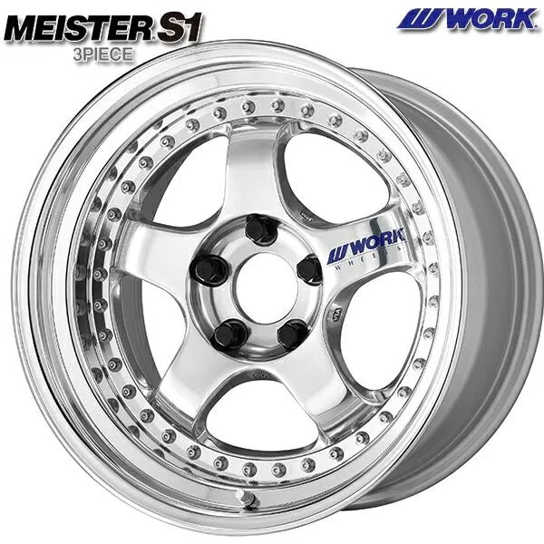 サマータイヤ ホイール4本セット 215/40R18インチ 5H114.3 WORK ワーク マイスター S1 3P バフフィニッシュ トーヨー ナノエナジー3プラス