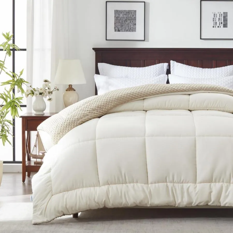 songlibin 掛け布団 セミダブル 冬 3.2kg 増量タイプ 単品 極暖 布団 保温 5Dミンキードット シンサレート 掛け布団 冬 かけ布