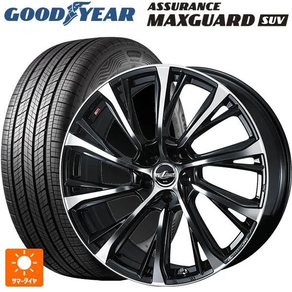トヨタ ヴェルファイア(40系)用 225/65R17 102V グッドイヤー アシュアランス マックスガード SUV レオニス JG #